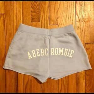 Vintage Abercrombie & Fitch Baby Blue Shorts